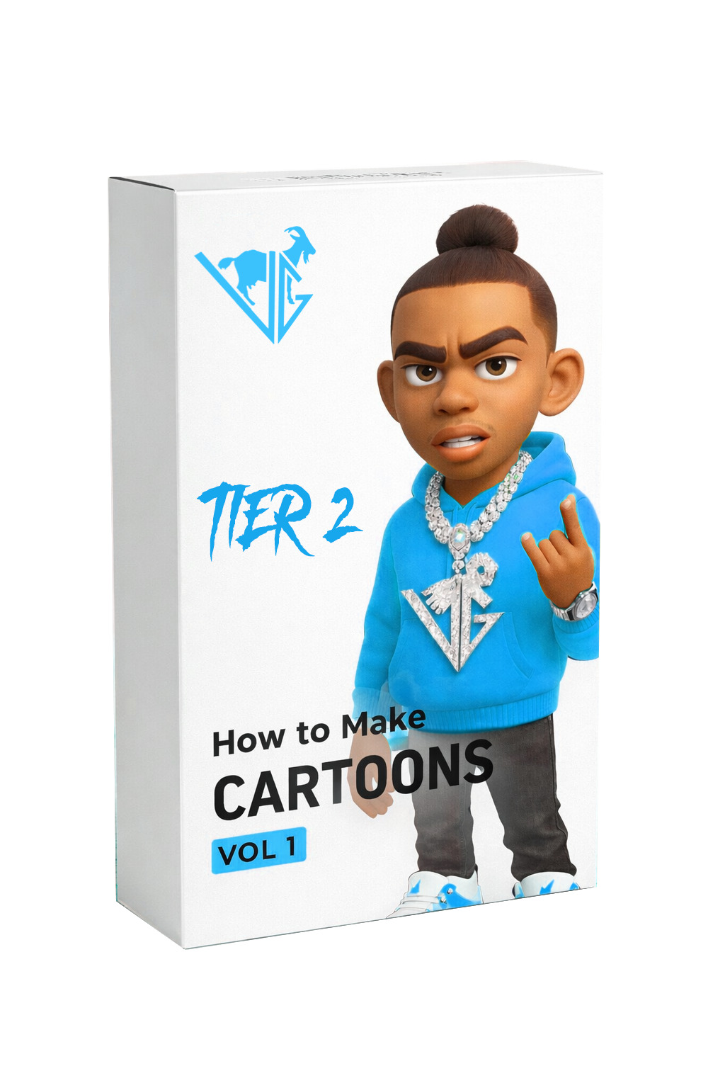 VisionGoats Cartoon Creator – Vol 1 (Tier 2 )